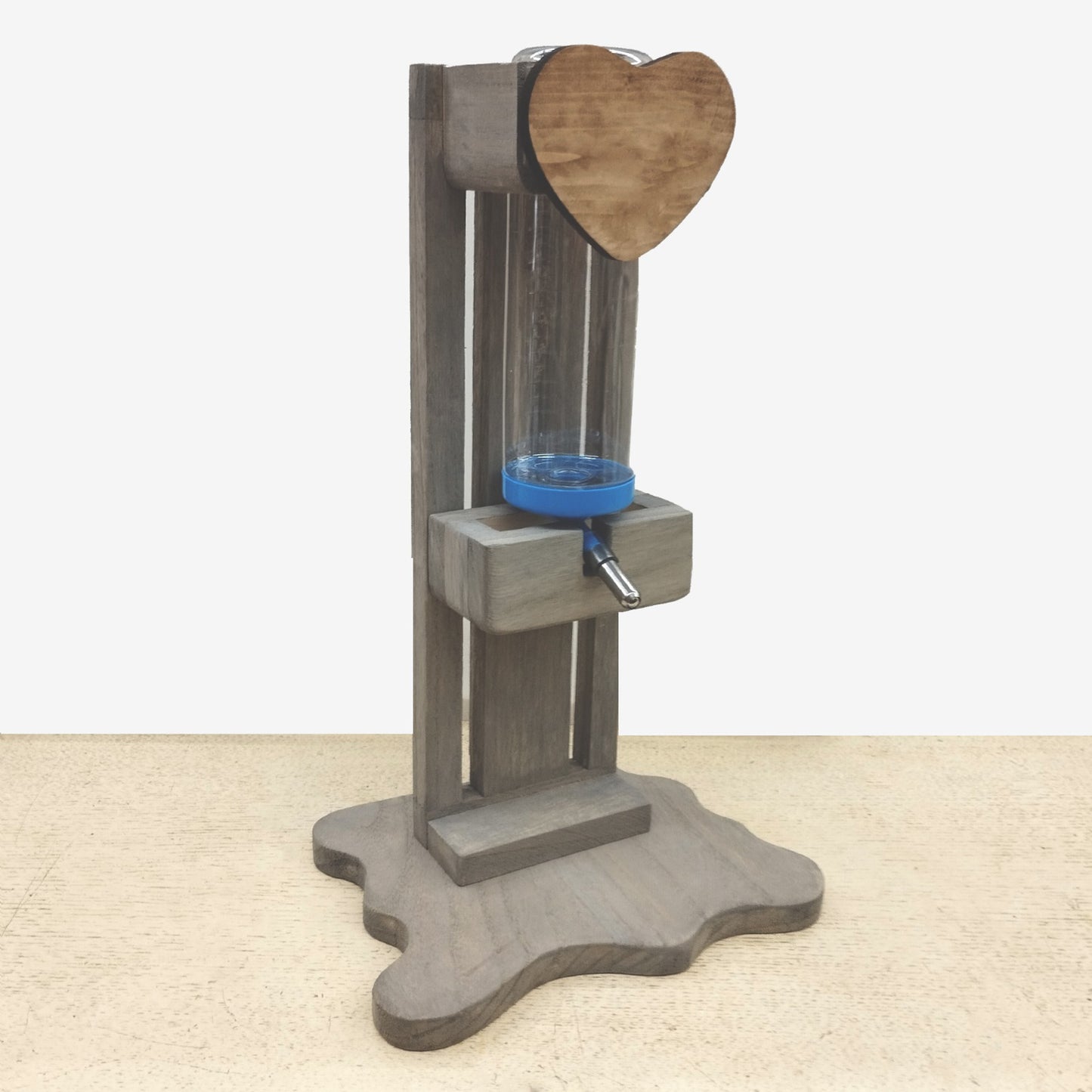 Supporto regolabile in legno per Abbeveratoio Coniglio e Porcellini d'India